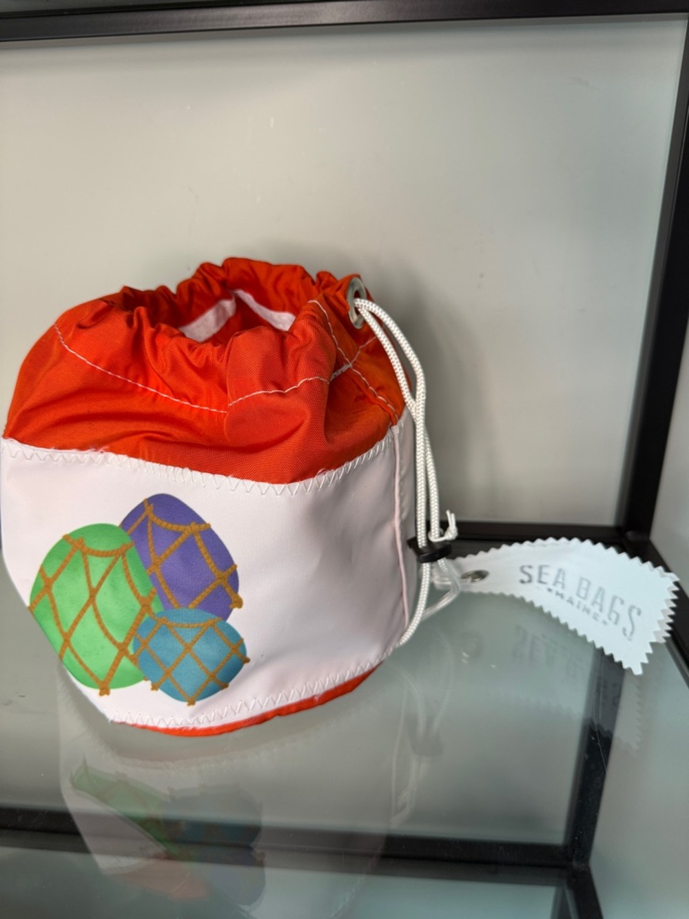 Maine Made Sea Bags Maine  Drawstring Pouch NWT